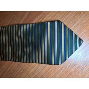 Brooks Brothers Silk Tie Blue Multicolor Striped Made in USA